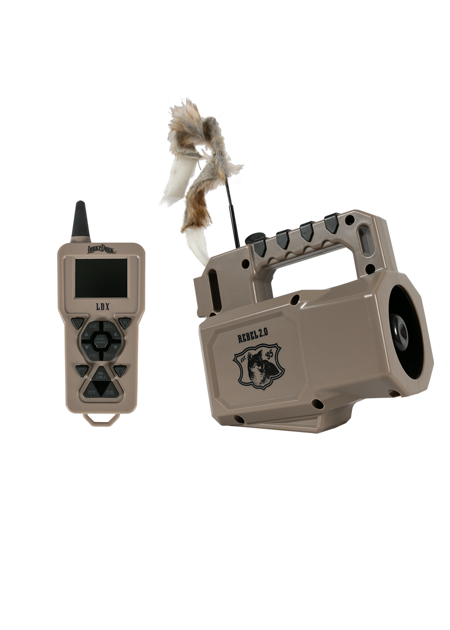 Lucky Duck Rebel 2.0 electronic predator caller with remote